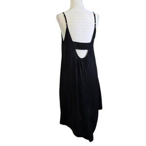 Tristan  open back minimalist midi dress